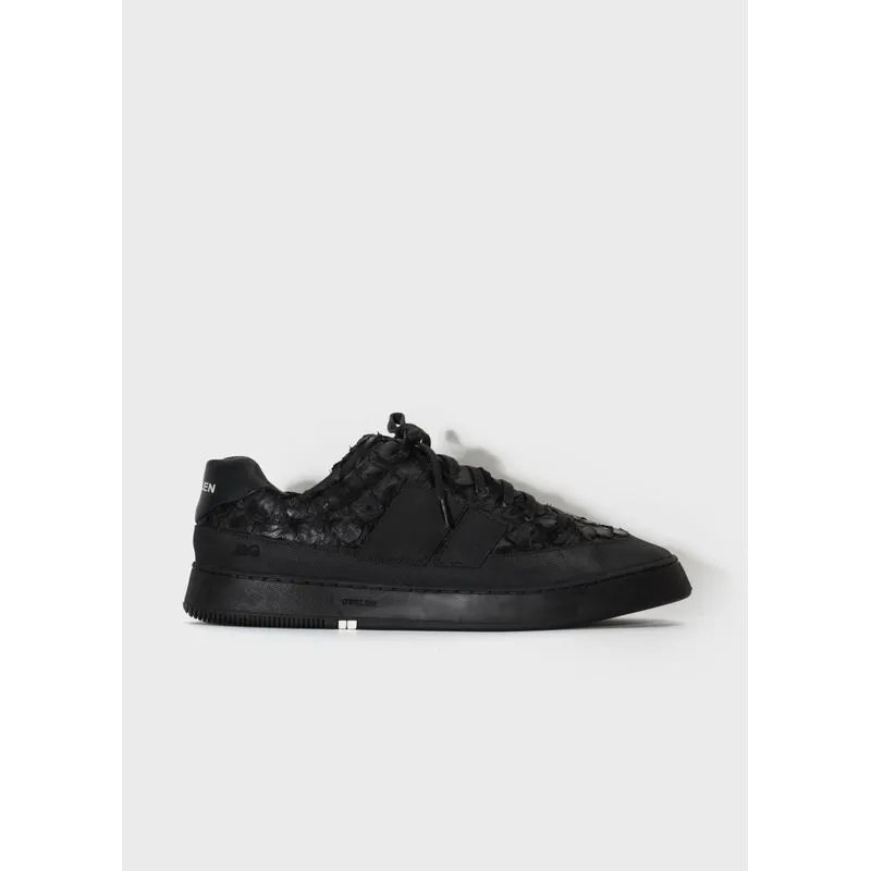 Pirarucu ag sneaker black edition m - preto - 42
