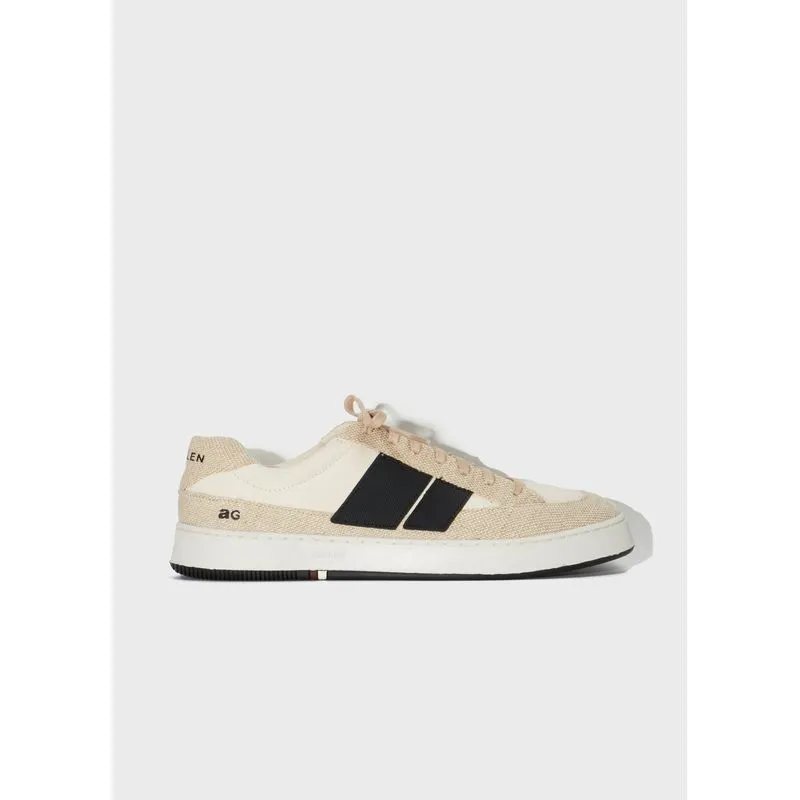 Jute and canvas ag sneaker - areia - 39