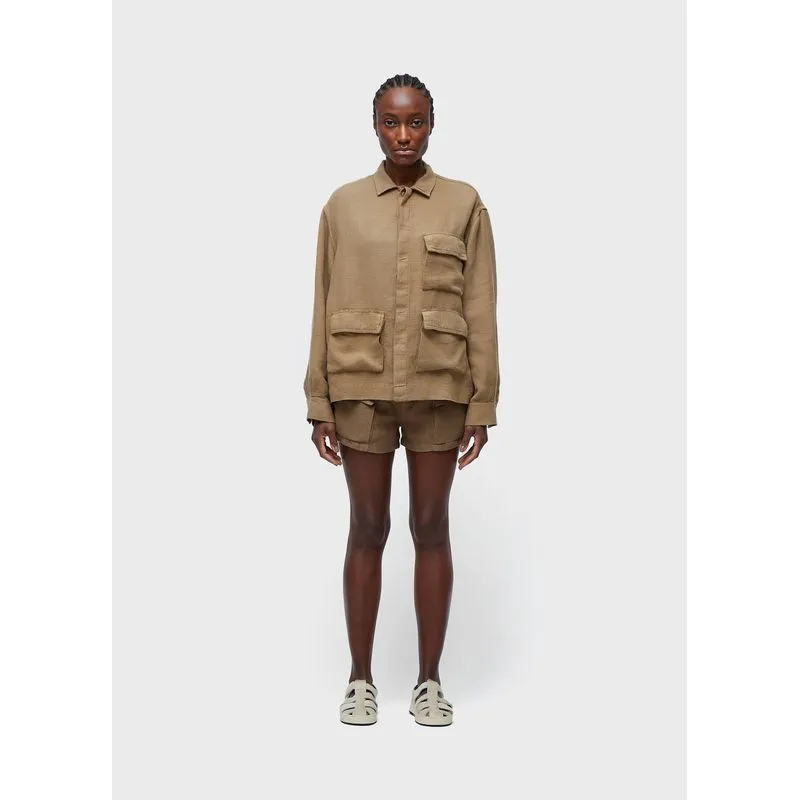 Short linen pockets Short fem linen pockets - reclassificar - 42
