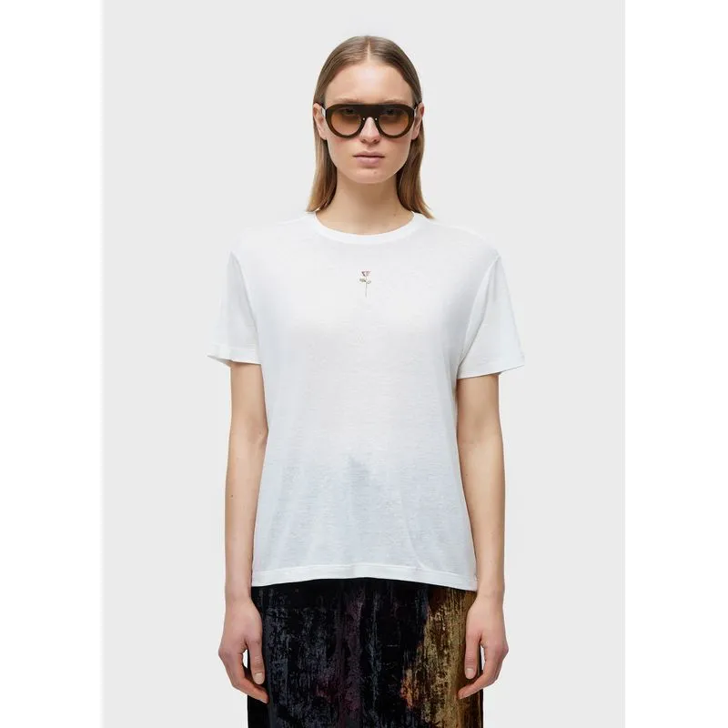 Tshirt rosa color Tshirt fem rosa color - off white - P