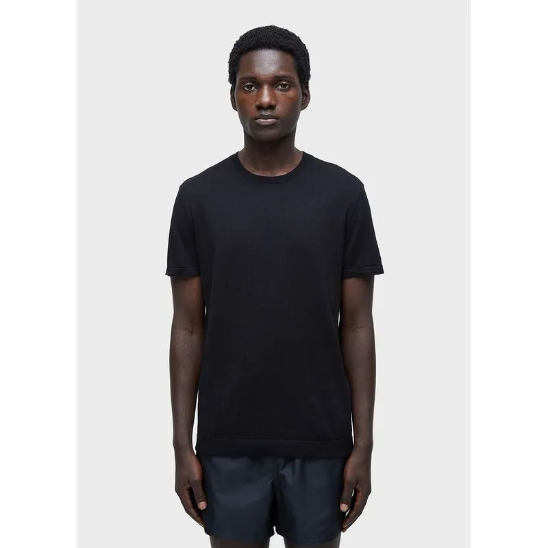 T-shirt tricot classic cotton - preto - G