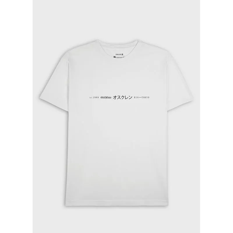 T-shirt stone rio tokyo line mc - branco - M