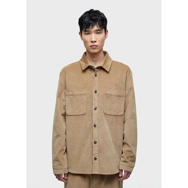 Camisa over velvet Camisa masc over velvet - bege - G