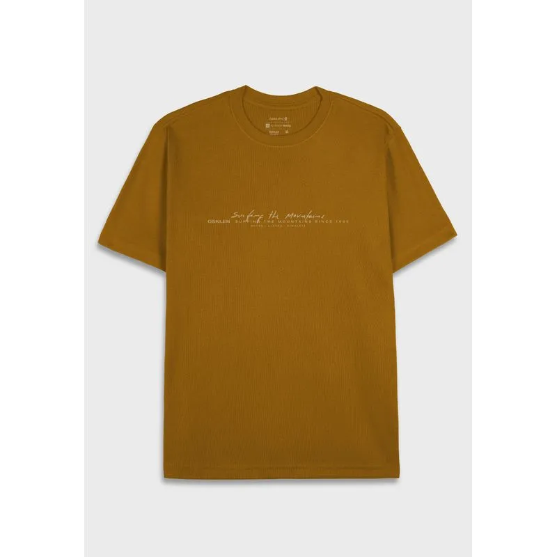 Big shirt signature mc - marrom - M