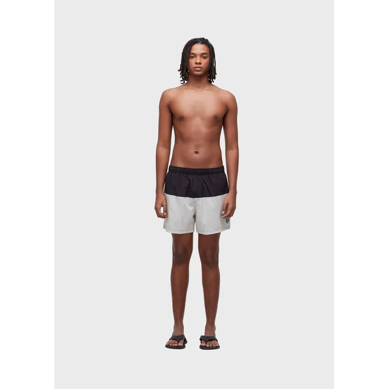 Beach short bicolor brasão Beach short bicolor brasao - off white - M
