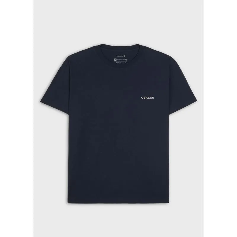 T-shirt vintage peixes do litoral mc - azul marinho - GG