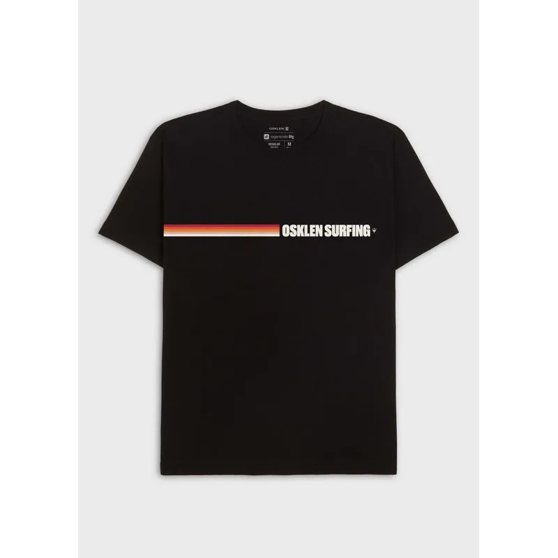 T-shirt vintage surfing colors mc - preto - GG