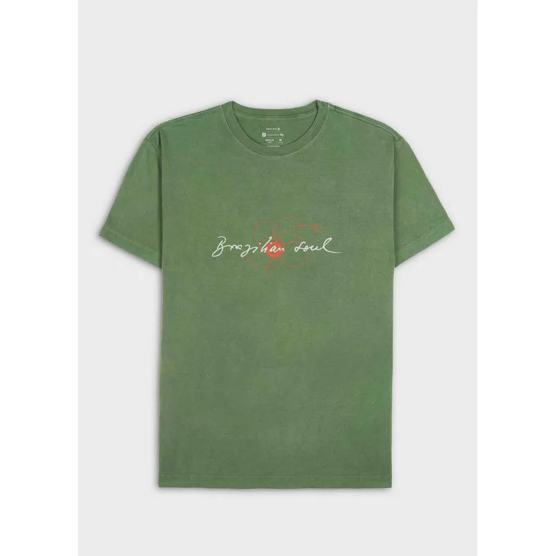 T-shirt stone brazilian soul mc - verde - G