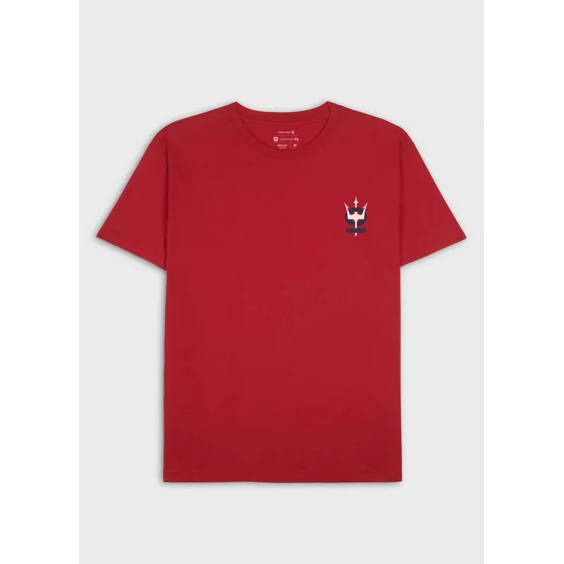 T-shirt vintage tridente oceans mc - vermelho - G