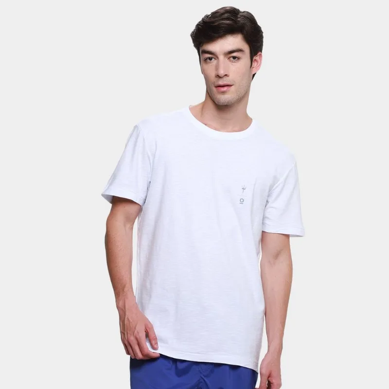 Camiseta Slim Osklen Rough Shaped Masculina - Masculino - Branco