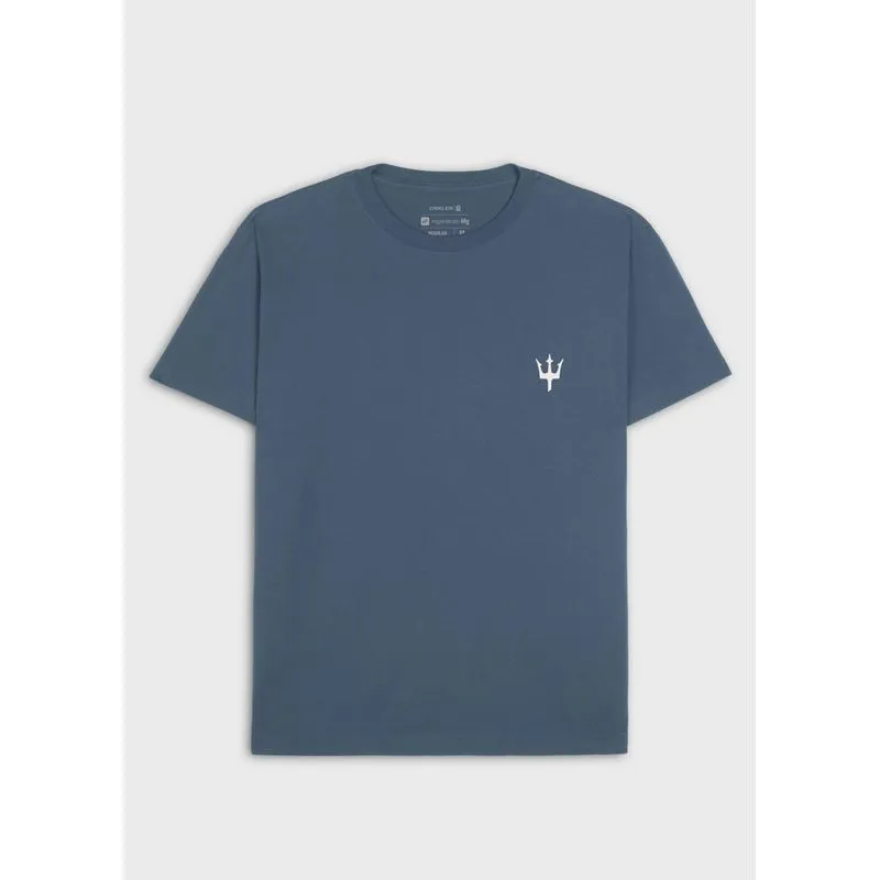 T-shirt vintage protect our oceans mc - azul - P