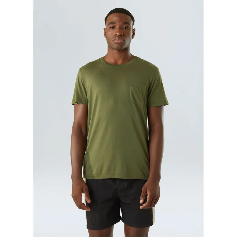 T-shirt supersoft pocket mc - verde - G