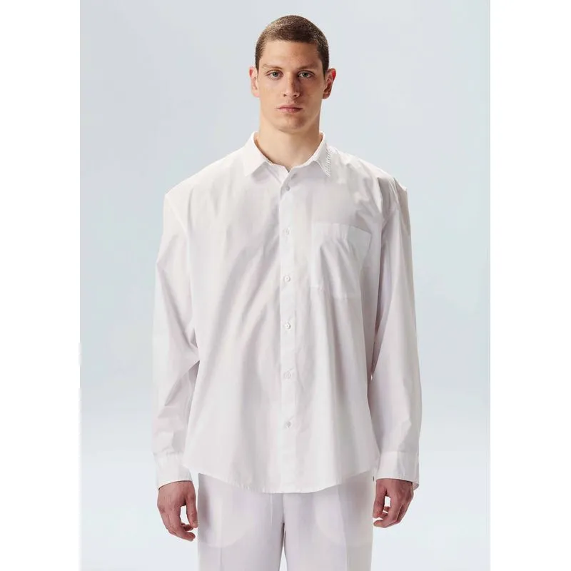 Camisa over cotton simple Camisa ml over cotton simple - branco - GG