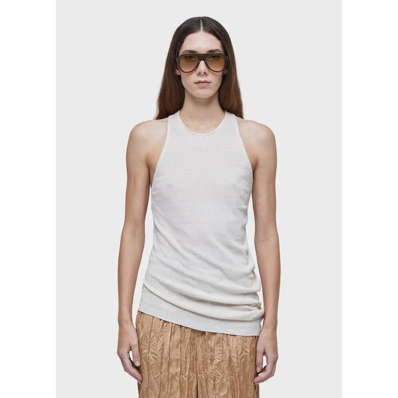 Regata irregular canelado light Regata canelado light - natural - G