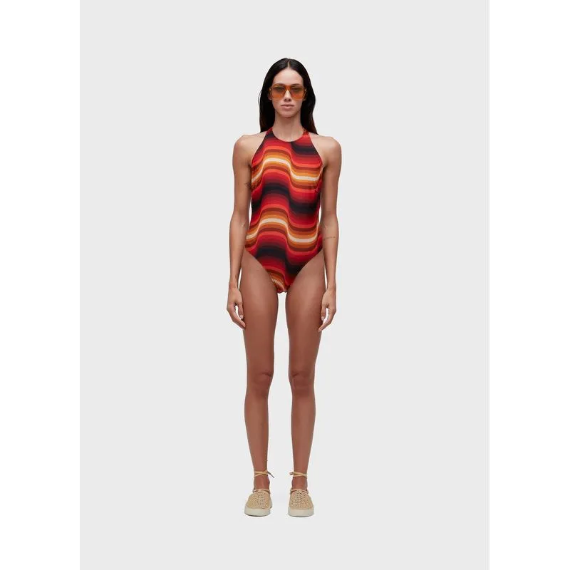 Maiô rashguard ipanema Maio rashguard ipanema - laranja - M