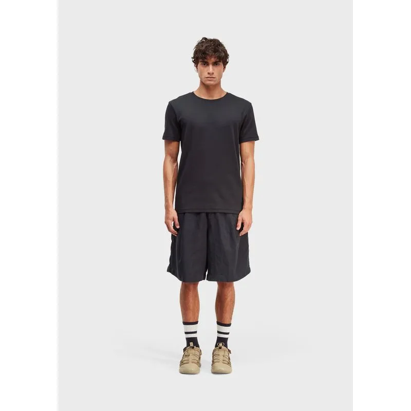 Bermuda alfaiataria linen over - preto - 40