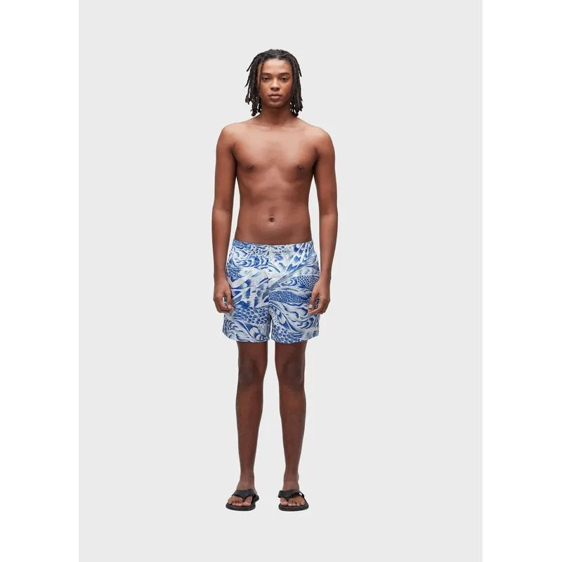 Beach short pirarucu - off white - P