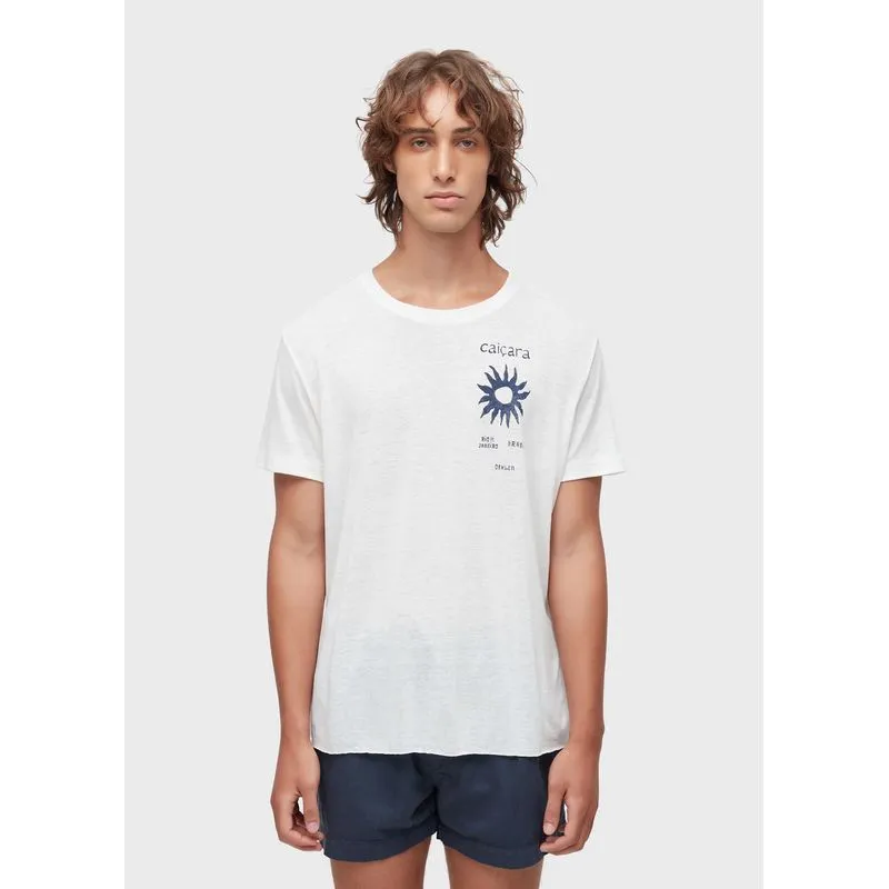 T-shirt caiçara sol mc - off white - P