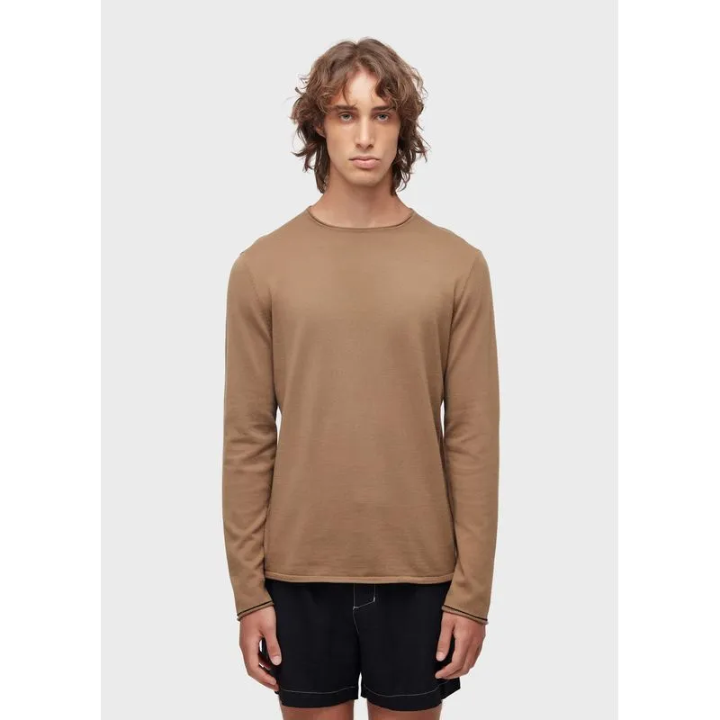 Sweater tricot light cotton - bege - P