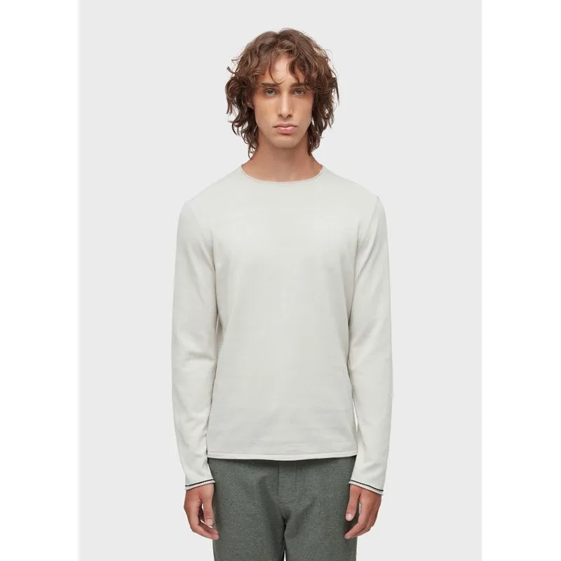 Sweater tricot light cotton - areia - M