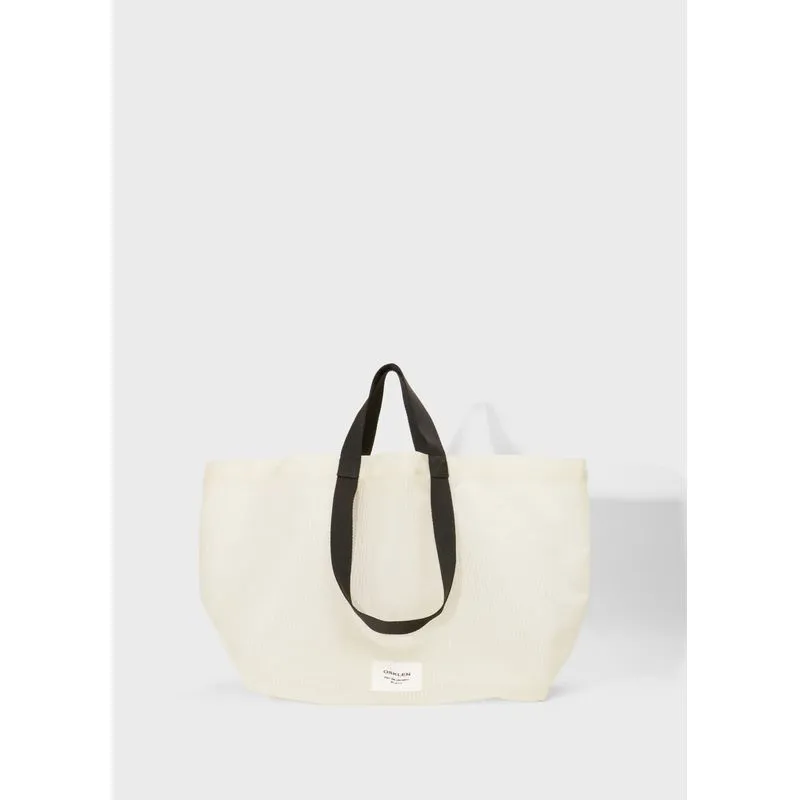 Bolsa tote clear large - off white - UN