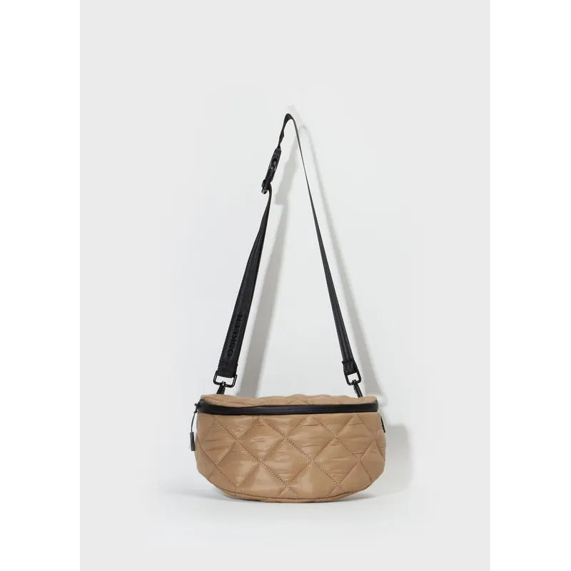 Bolsa pochete matelasse new - bege - UN