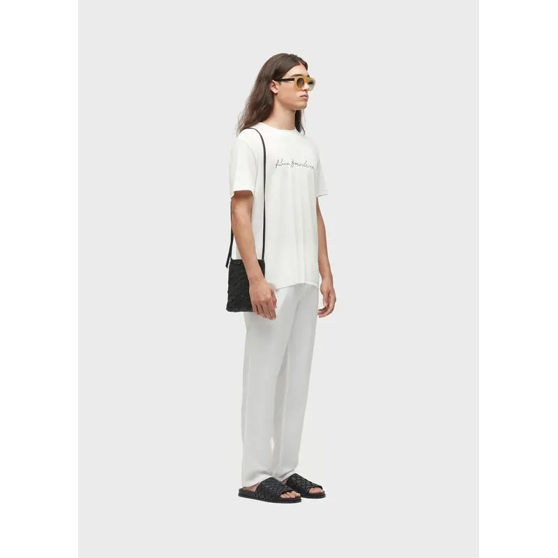 Calça alfaiataria fluid linen Calca alfaiataria fluid linen - branco - 48
