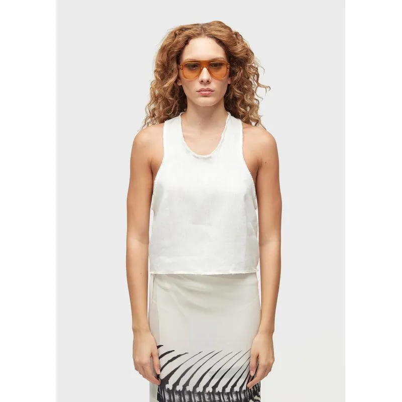 Regata desfiado linen - off white - G