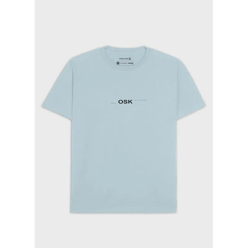 T-shirt regular stone osk T-shirt regular vintage osk - azul - GG