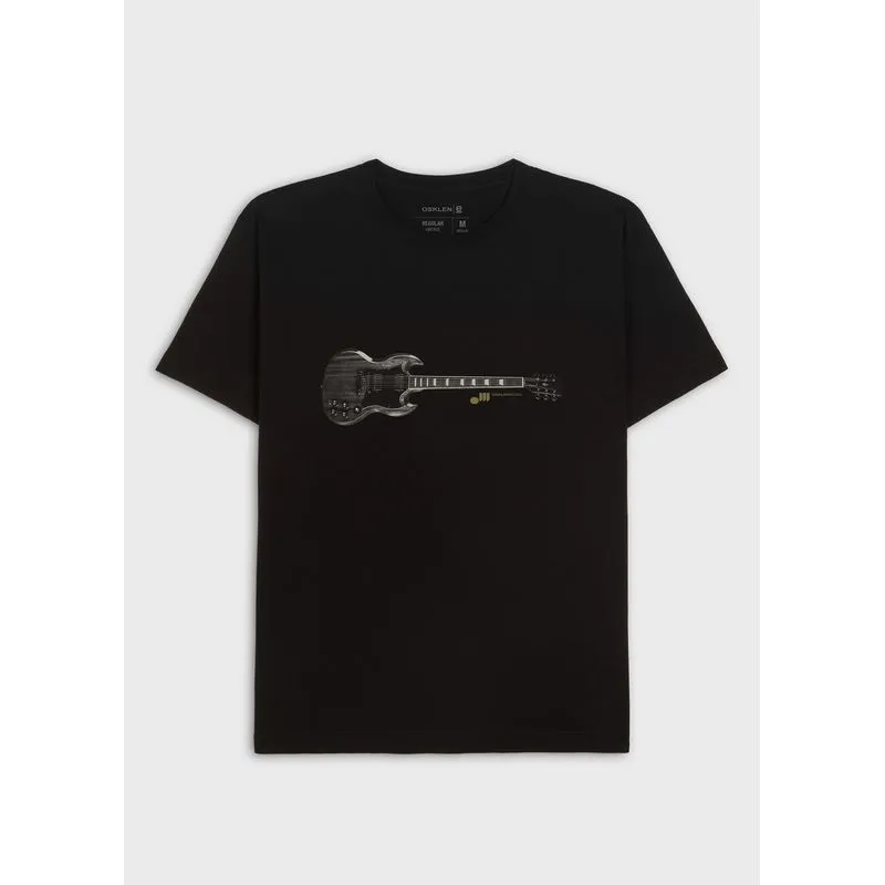 T-shirt vintage black sg T-shirt slim vintage black sg - preto - P
