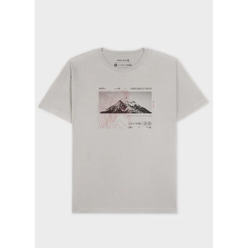 T-shirt vintage trkk geometry mc - branco - G