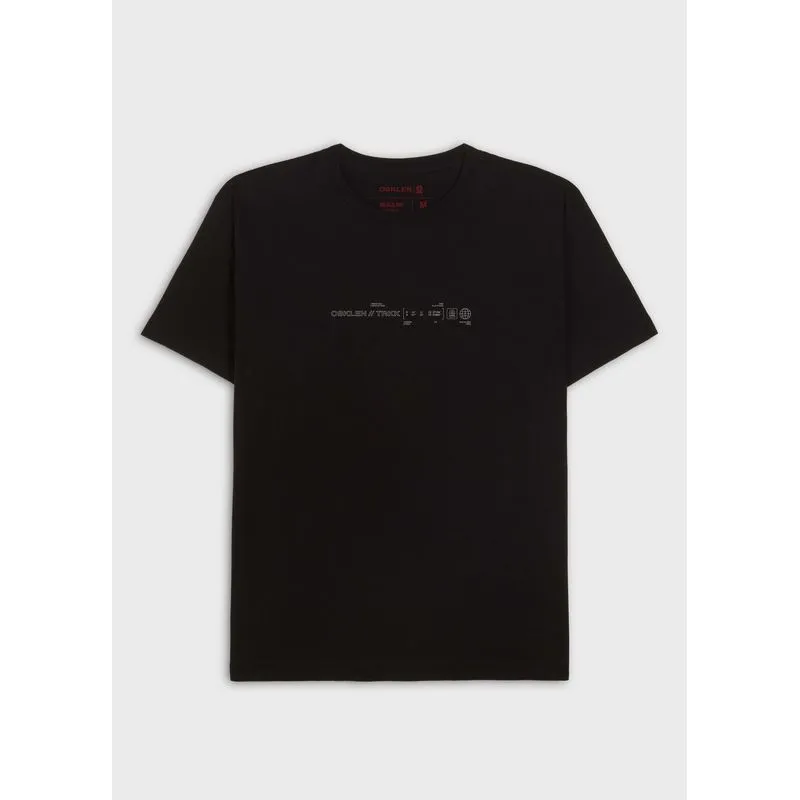 T-shirt vintage trkk poster mc - preto - GG