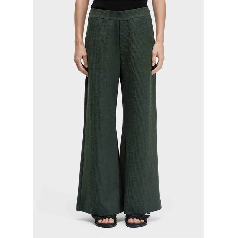 Calça malha canelado rustico Calca malha canelado rustico - verde - M
