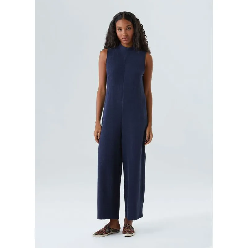 Macacão gola eco comfy Macacao gola eco comfy - azul marinho - P