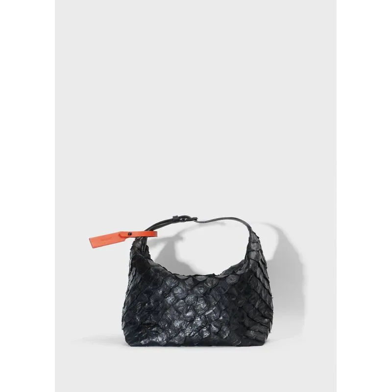 Bolsa pirarucu bakare xl - preto - UN