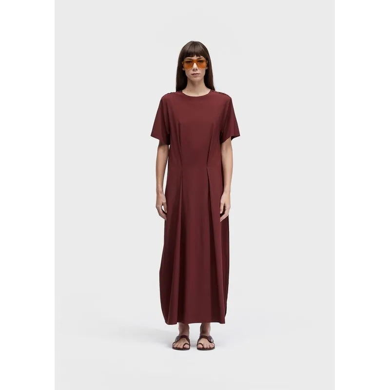 Vestido superlight longo baloon pence Vestido superlight longo mc baloon pence - vermelho - M