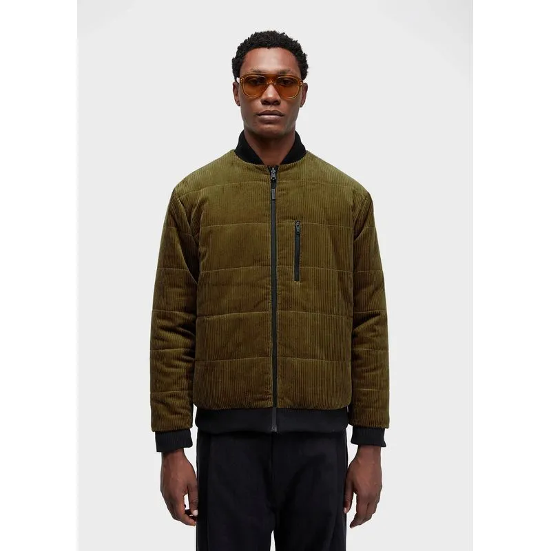 Jaqueta bomber double velvet - marrom - M