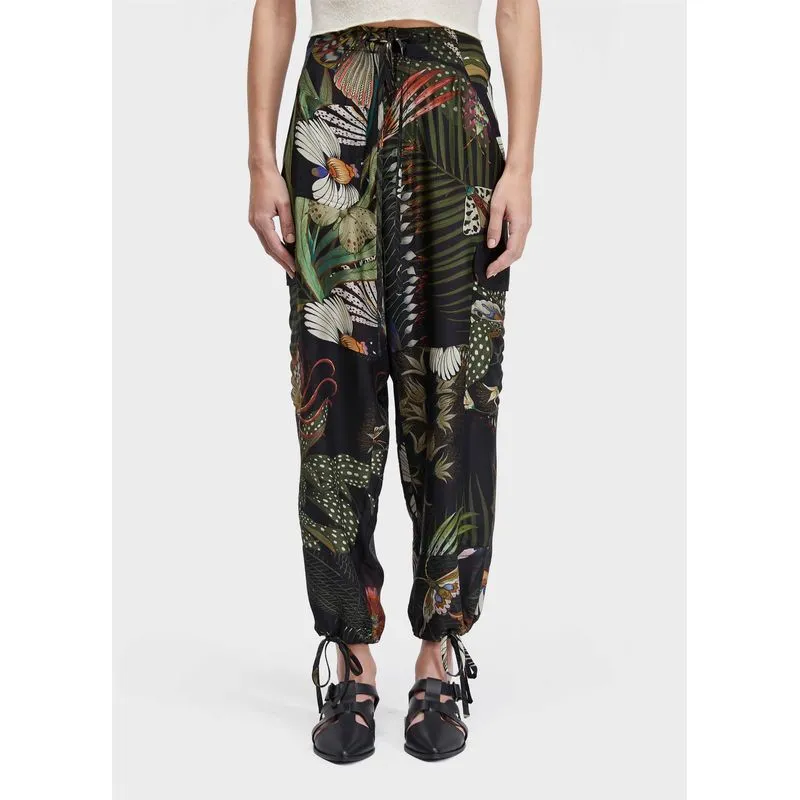 Calça bolsos botanique - preto - P