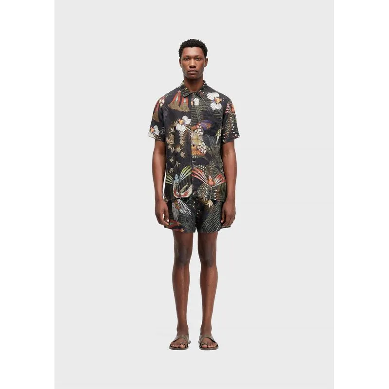 Short pj botanique - preto - GG