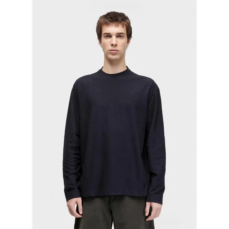 T-shirt over eco rustic yoke ml - preto - P