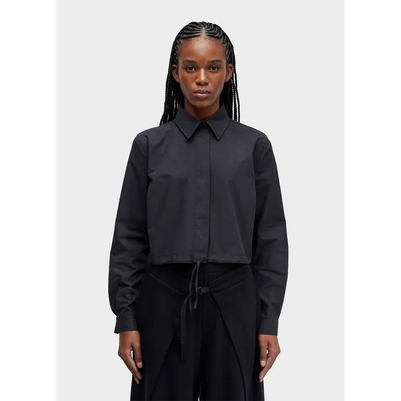 Camisa rolotê cotton Camisa ml rolotê cotton - preto - P