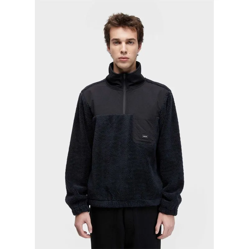 Casaco fleece trkk ripstop - preto - P