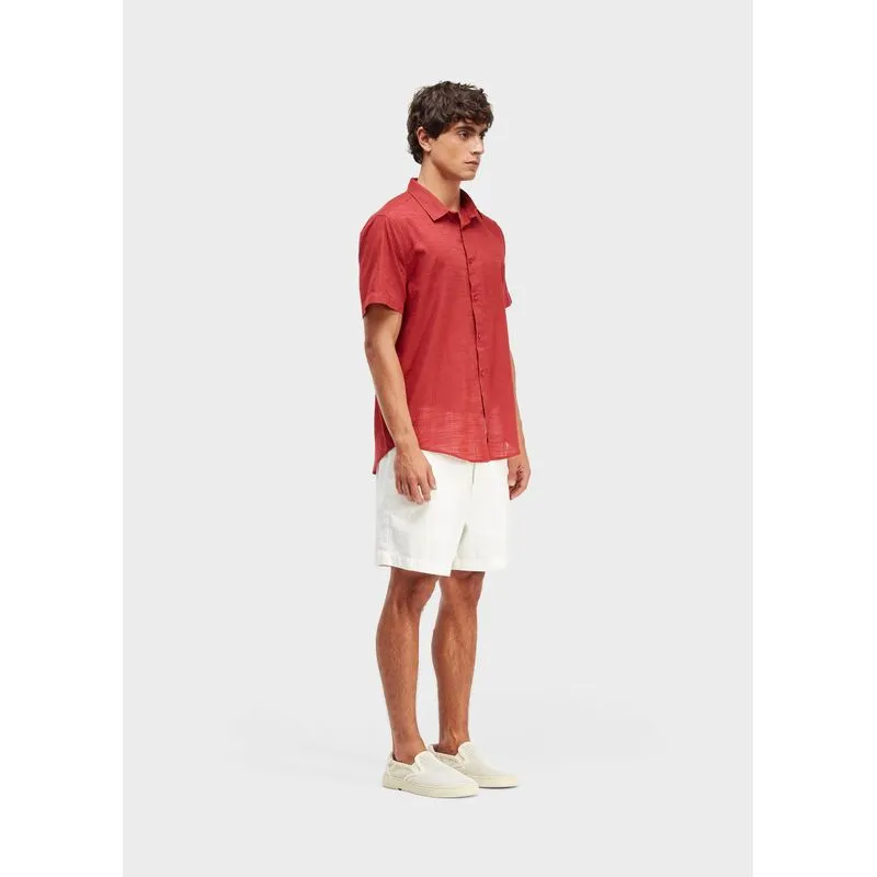 Camisa new texture color mc - vermelho - P