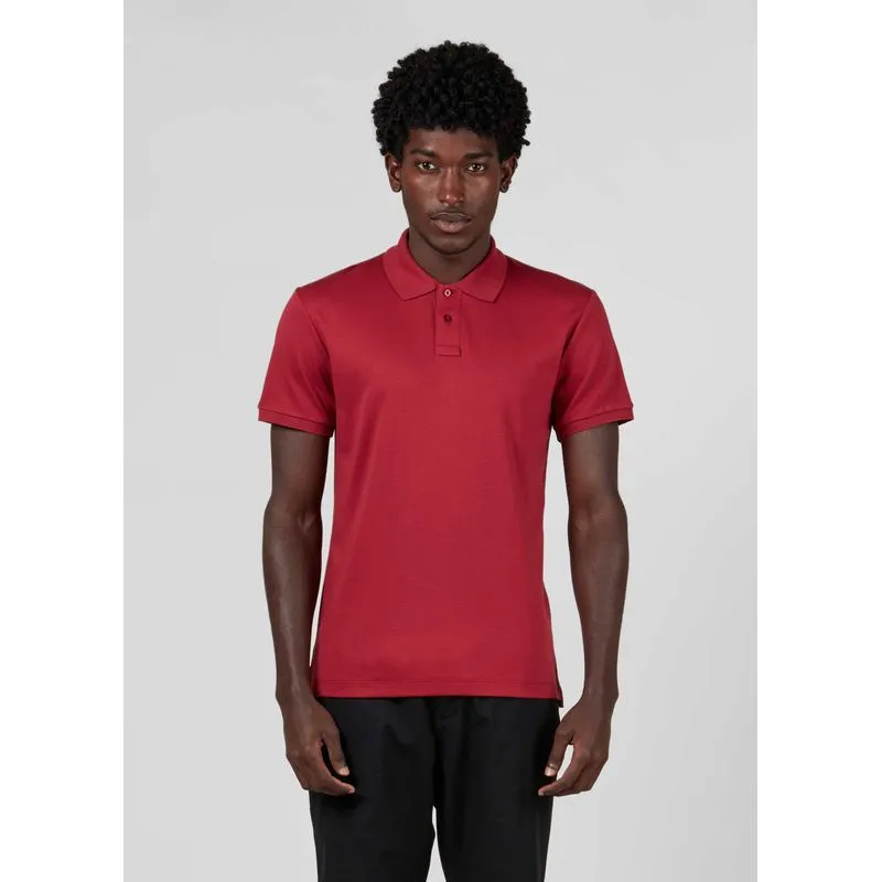 Polo supersoft - vinho - GG