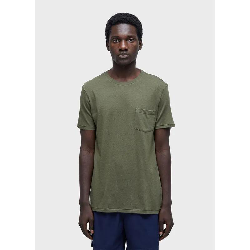 T-shirt rustic pocket e-basics ii T-shirt rustic pocket e-basics mc ii - verde forest - GG