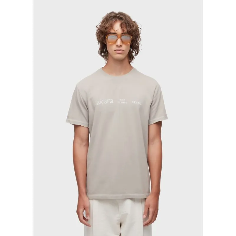 T-shirt e-colors caiçara type mc - bege - G