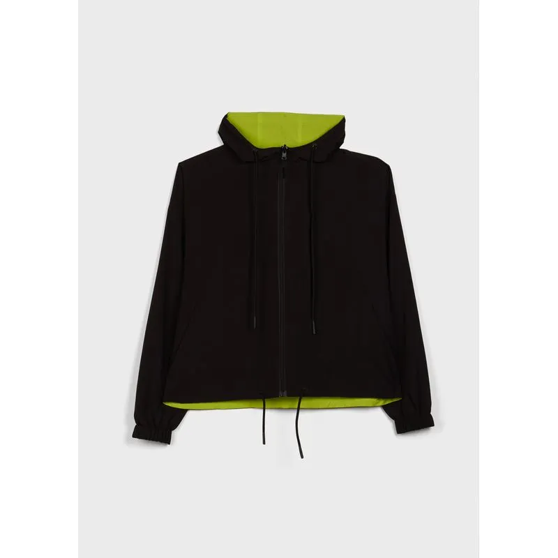 Windbreaker superlight double face - verde neon - M