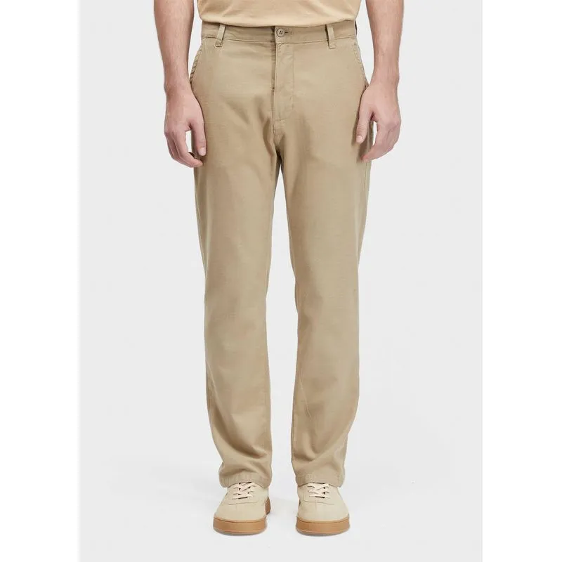 Calça cotton linen Calça masc cotton linen - bege - 44