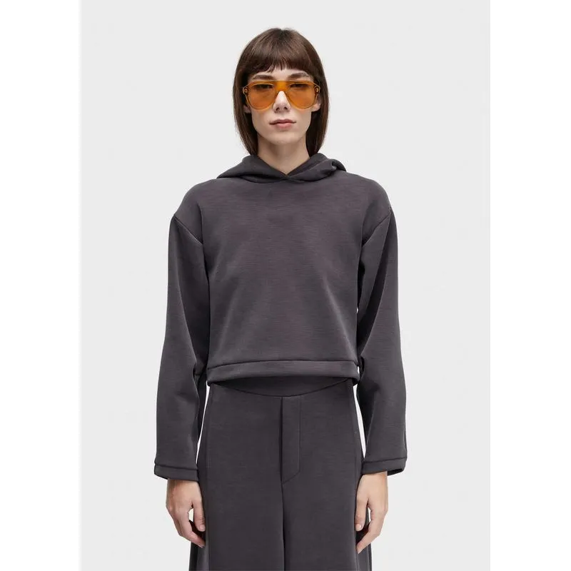 Casaco prega washed touch - preto - P