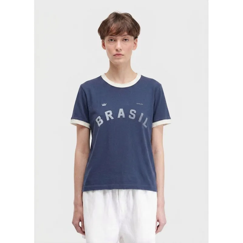 T-shirt football series T-shirt fem football series - azul marinho - M